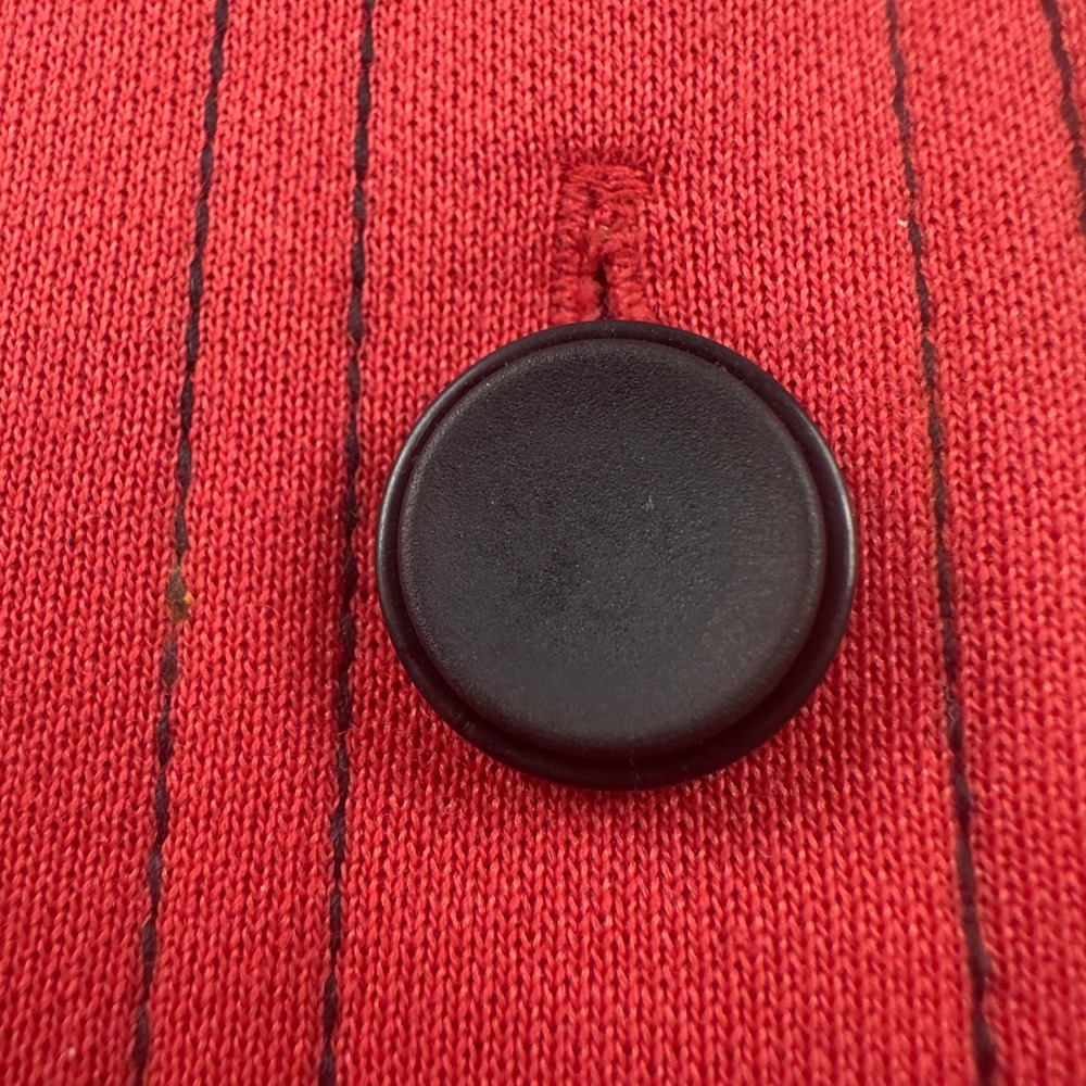 Vintage Ann Murray Red Wool Jacket Womens Cropped Button Front Lined Coat - Picture 13 of 16